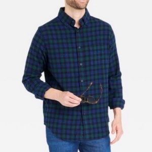 Goodfellow & Co Men's Lightweight Flannel Button-Down Shirt